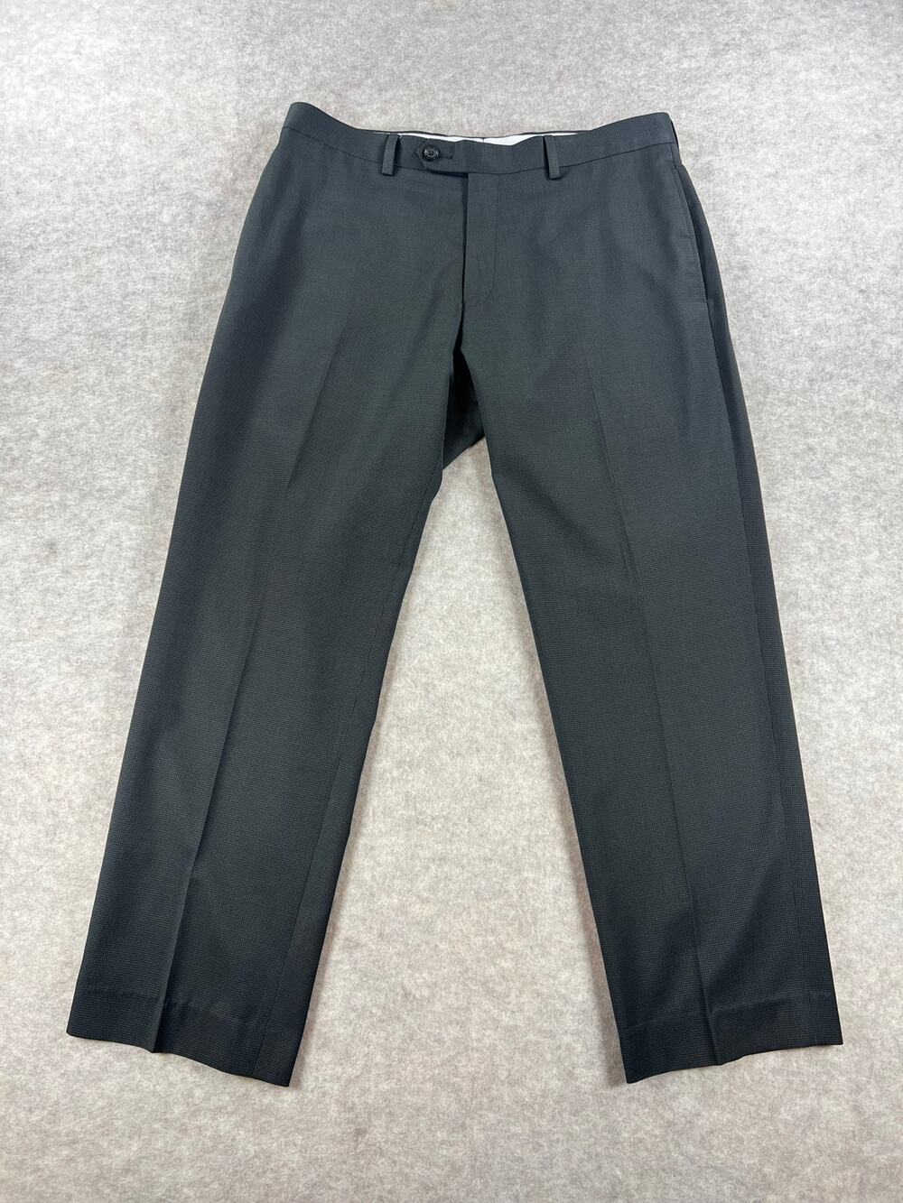 Ralph Ralph Lauren Gray Textured Dress Pants Trouser Slacks Men's Size 34x30 RRL